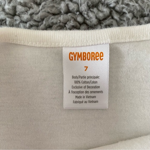 Gymboree Girls size 7 Spring Outfit Lavender Purple Short Sleeves Leggings - Picture 5 of 13